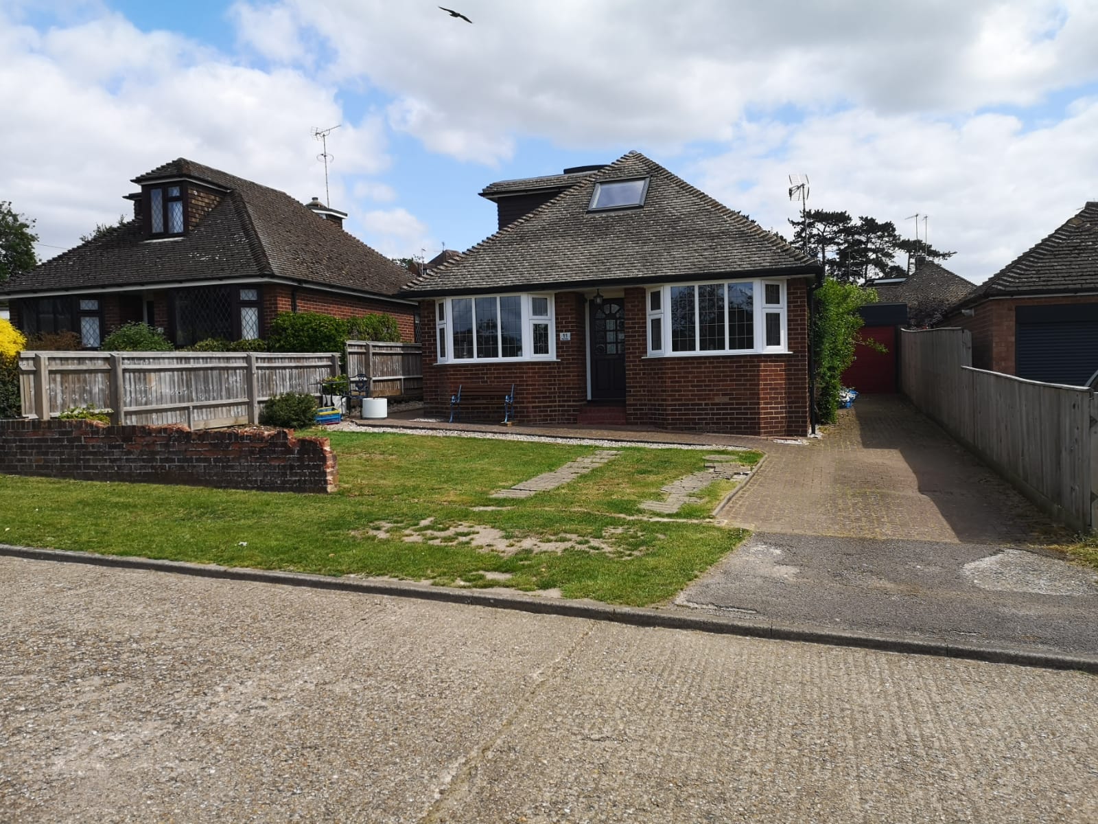 Parking area in Emmer Green, Reading, Berkshire by your friendly local builders