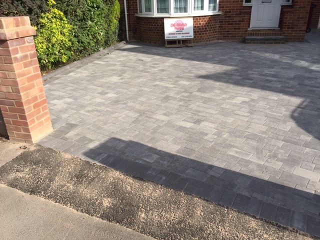 Parking area in Emmer Green, Reading, Berkshire by your friendly local builders