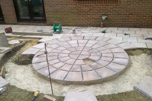 Garden landscape in Emmer Green, Reading, Berkshire by your friendly local builders