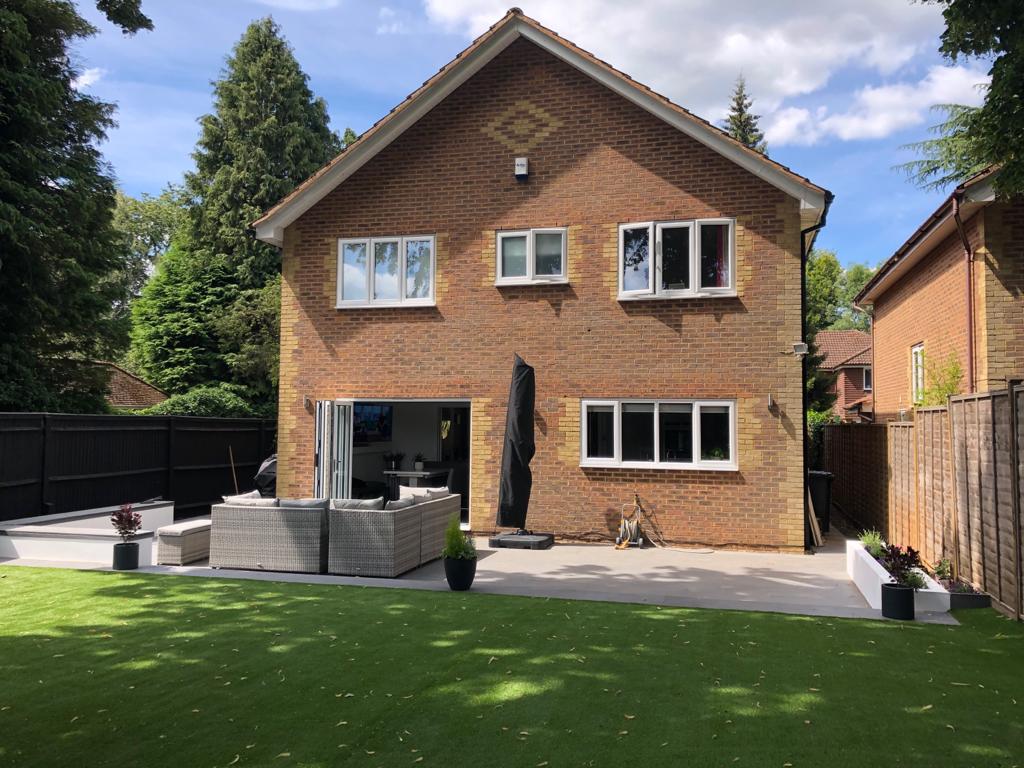 Parking area in Emmer Green, Reading, Berkshire by your friendly local builders